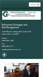 Mobile Screenshot of gulatifinancial.com
